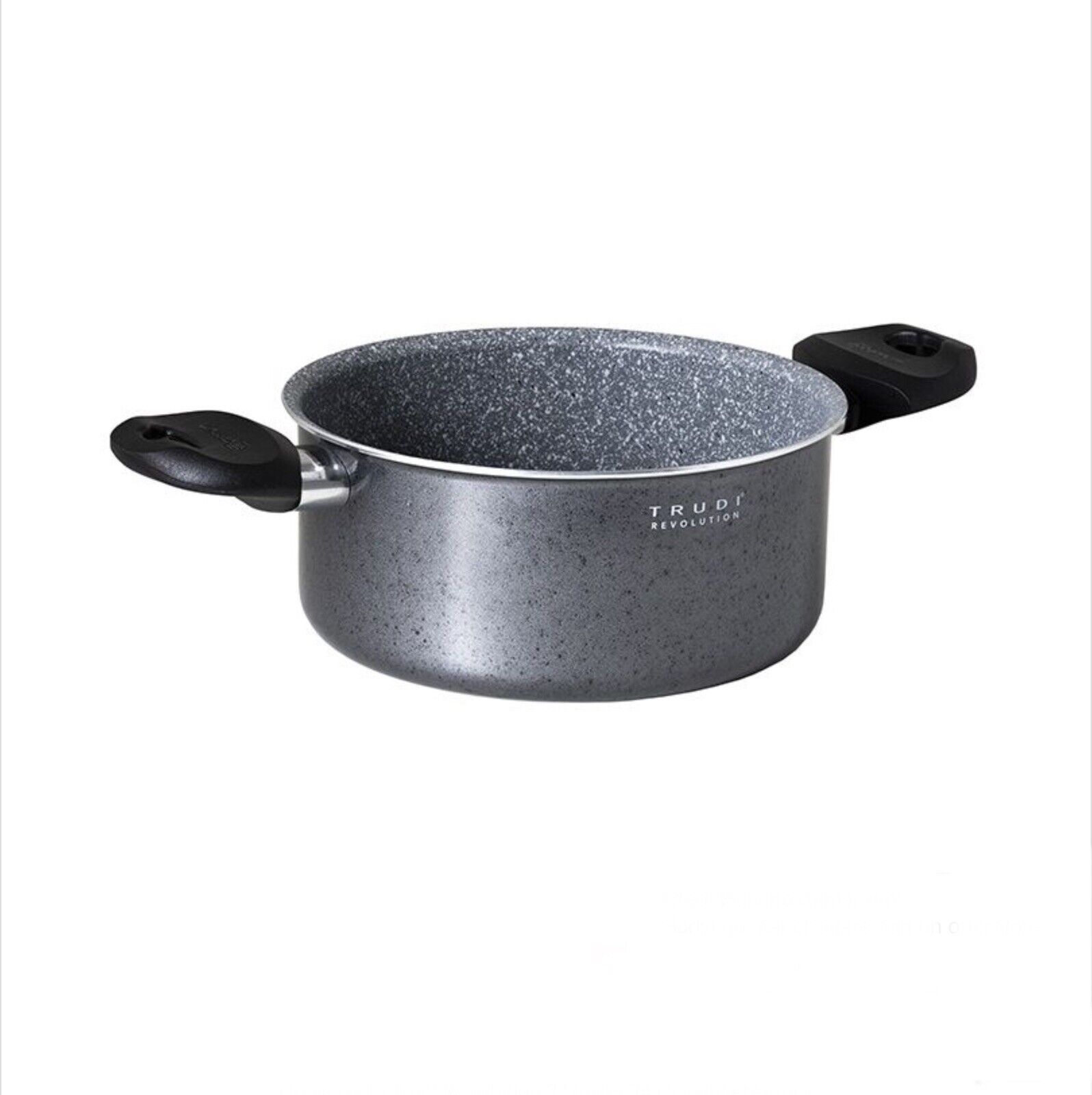 Casseruola Aeternum Bialetti 24cm Antiaderente Pietra Trudi Revolution Induzione