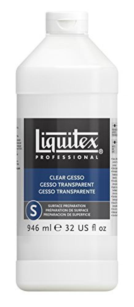 (TG. Grundierung) Acrilici Liquitex Gesso Chiara Superficie Prep-32 Once - NUOVO