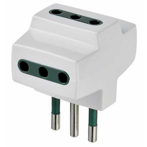 00320.B Vimar - Adattatore multiplo S11+3P11 - Bianco