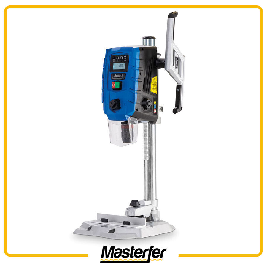 Scheppach DP60 - Trapano a colonna con display digitale e laser