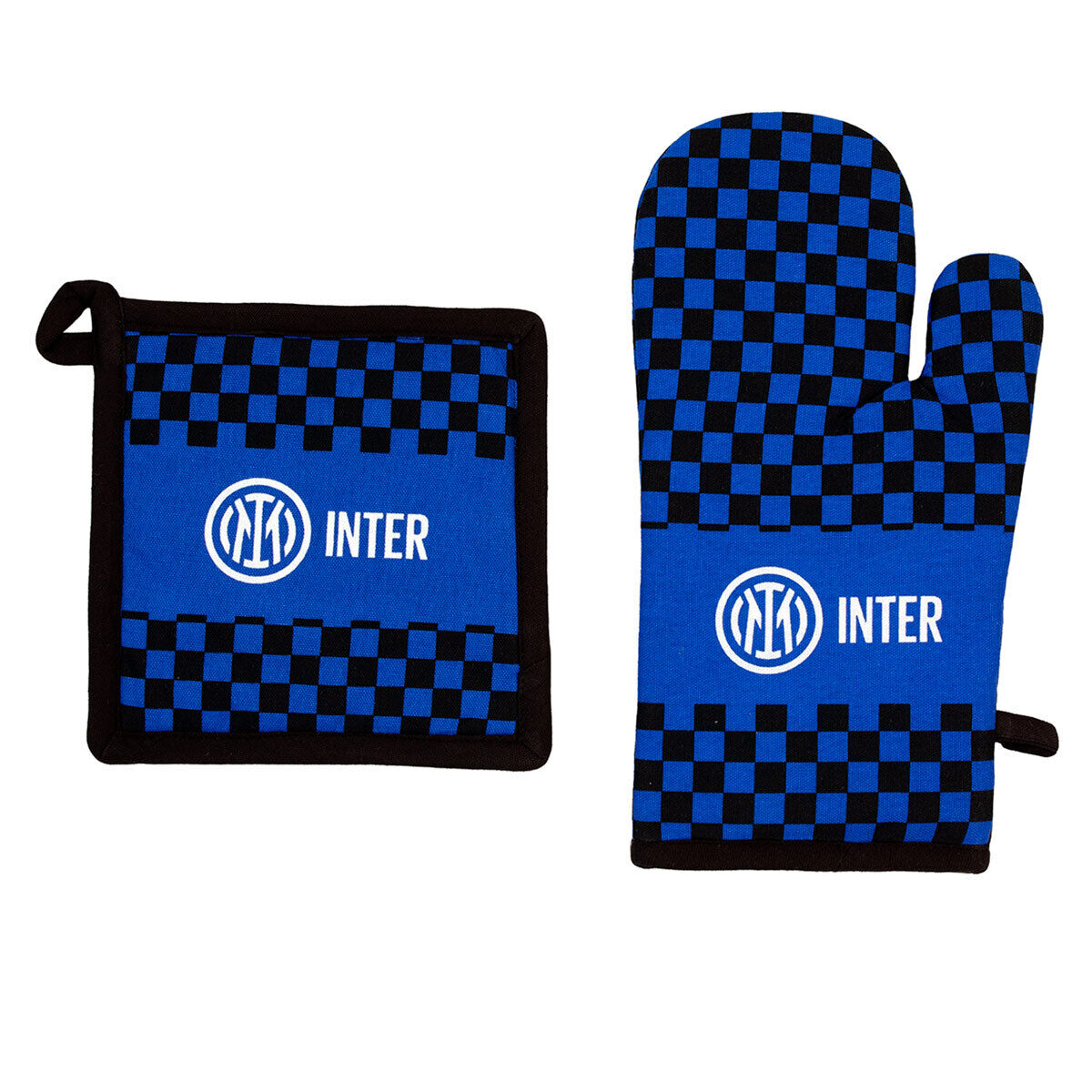Guanto da forno + Presina F.C. Inter set barbecue Ufficiale AB283