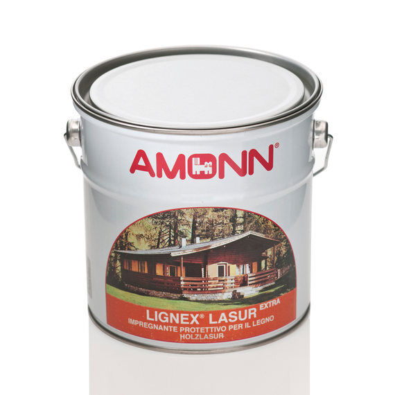 IMPREGNANTE LEGNO PROTETTIVO SOLVENTE AMONN LIGNEX LASUR 0,75LT - 00 INCOLORE