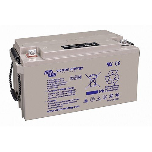 Batteria 165Ah 12V AGM Deep Cycle Victron Energy Fotovoltaico Nautica Camper
