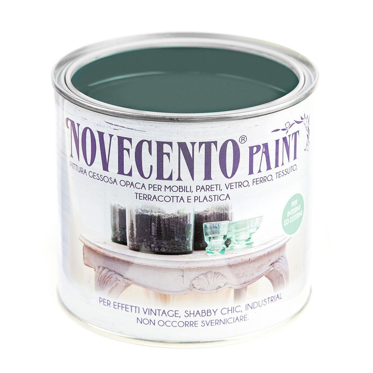 NOVECENTO PAINT MOBILI ml 500 VERDE BRUGHIERA
