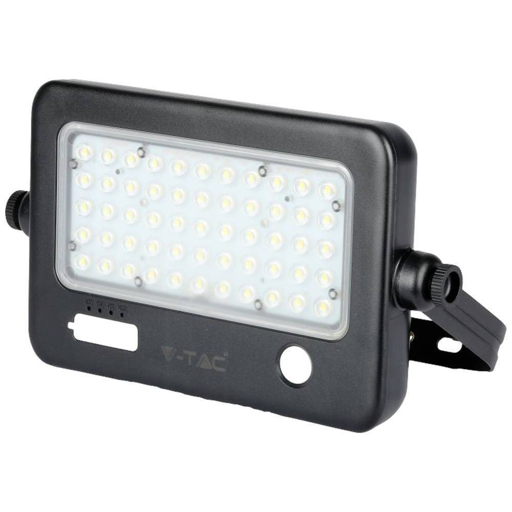 V-TAC 8674 VT-788-10 Faretto solare da giardino LED (monocolore) 10.00 W Nero