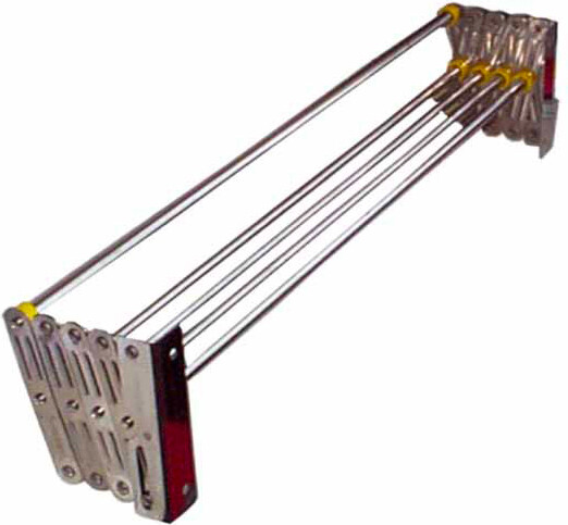 Stendipanni Fisarmonica cm 100 Inox Jumbo 105/3