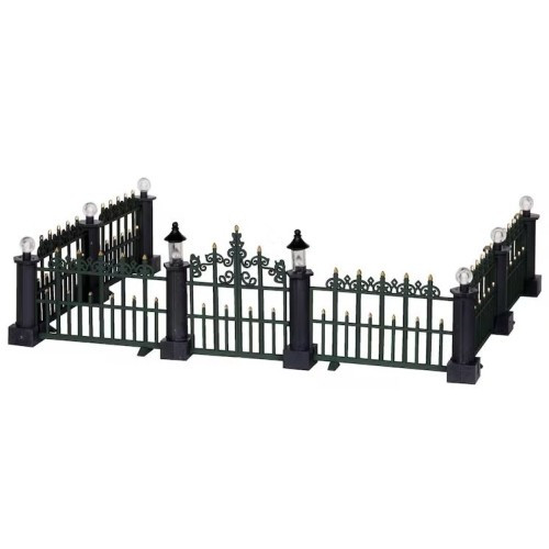 Lemax Villaggio Victorian Fence Set 7 pezzi
