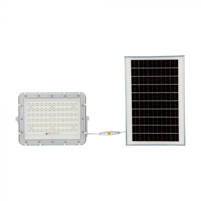 V-TAC VT-120W Faro led bianco con pannello solare 15W e telecomando LED Proietto