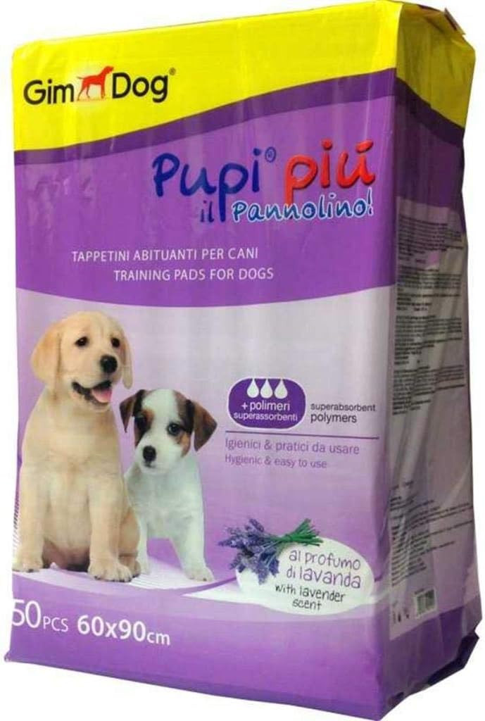 Tappetini Assorbenti Gimborn - PUPI PIU' CON LAVANDA 60X90 - 50PZ
