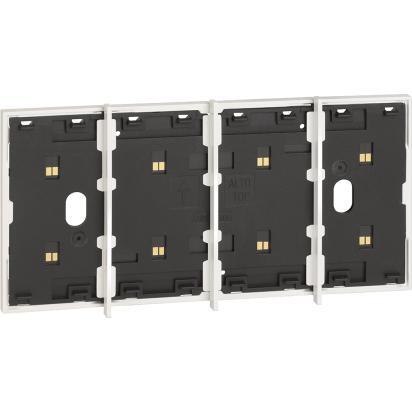Bticino KW8104 living now frame elettrificata 4 moduli colore BIANCO
