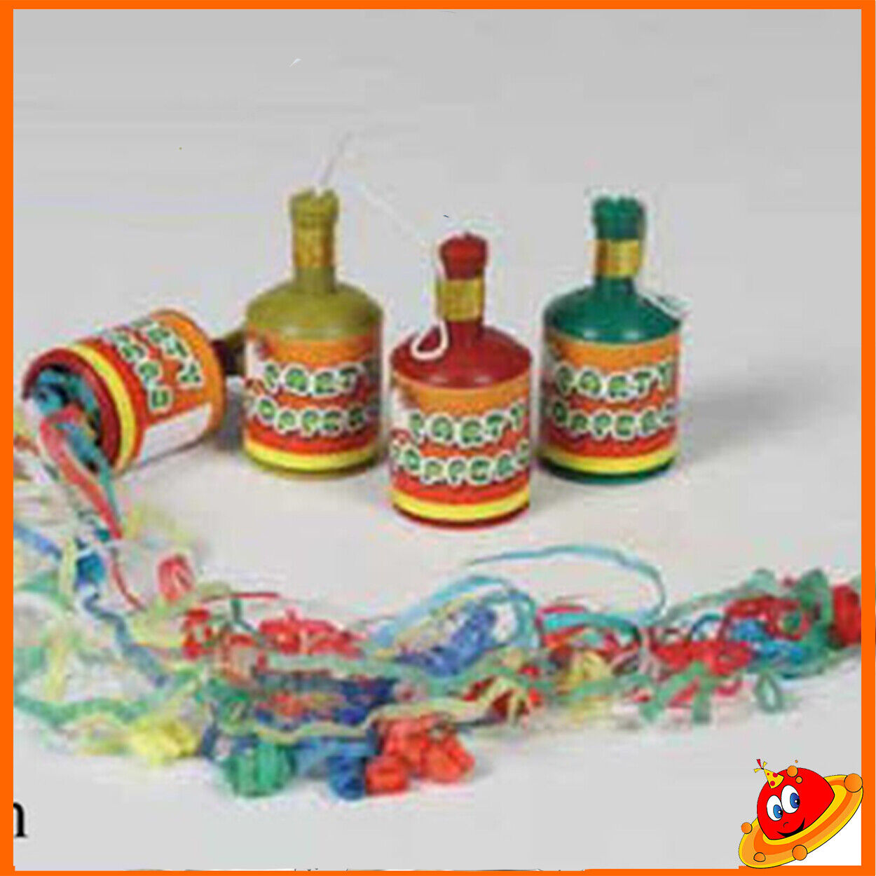 Bottigliette CIN CIN spara coriandoli bambini  Cotillons Capodanno Compleanno
