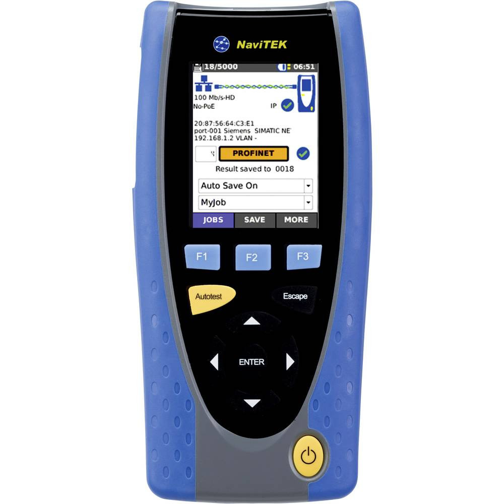 Tester cavi R151010 Trend Networks NaviTEK IE PROFINET-Tester Rete