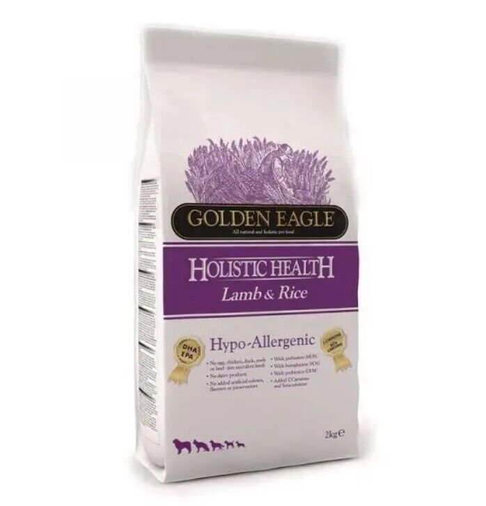 GOLDEN EAGLE HYPOALLERGENIC AGNELLO E RISO 10 KG