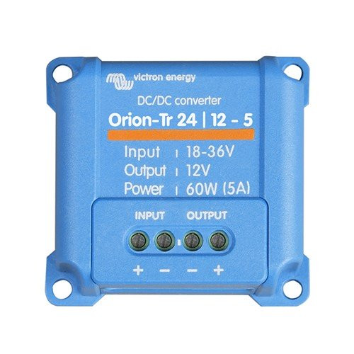 Convertitore di Tensione DC-DC Orion-TR 24/12-5A 60W Victron Energy In. 18-35V