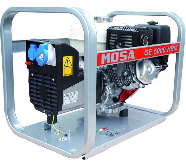 GENERATORE MOSA NAKED GE 5000 HBM BENZINA    4,9 KVA
