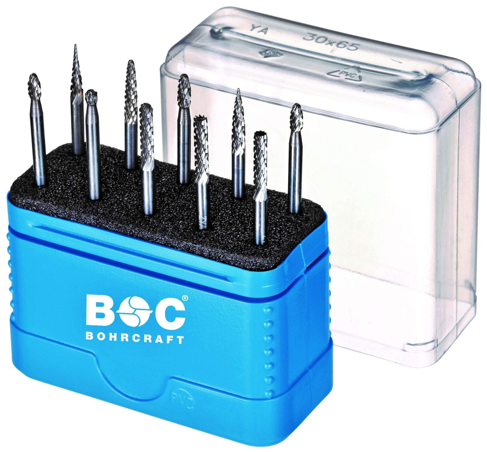 Bohrcraft 59001330014 KF10 HM - Piccoli perni con codolo da 3,0 mm e (Z5i)