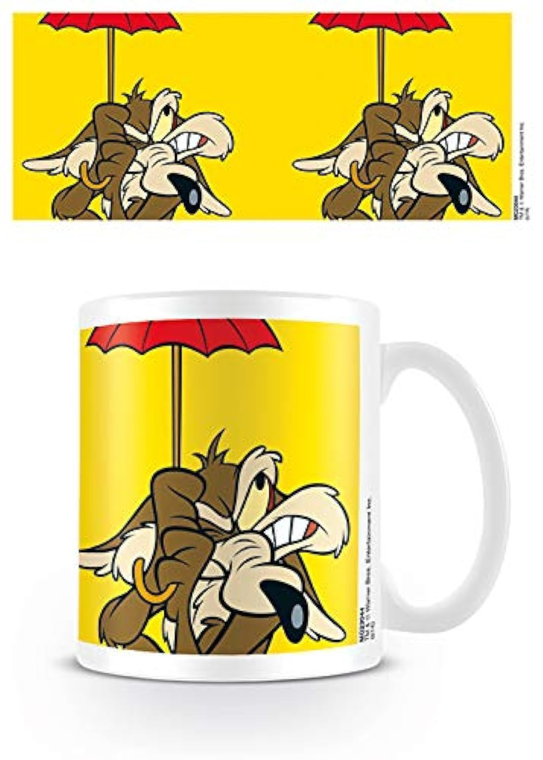 Pyramid International Looney Tunes-Tazza in Ceramica, Motivo: Wile E. Coyote, Mu