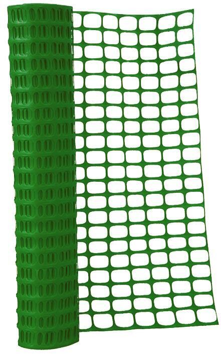 RETE PER CANTIERI VERDE ROT.50 M     150G/MQ H. 150 CM