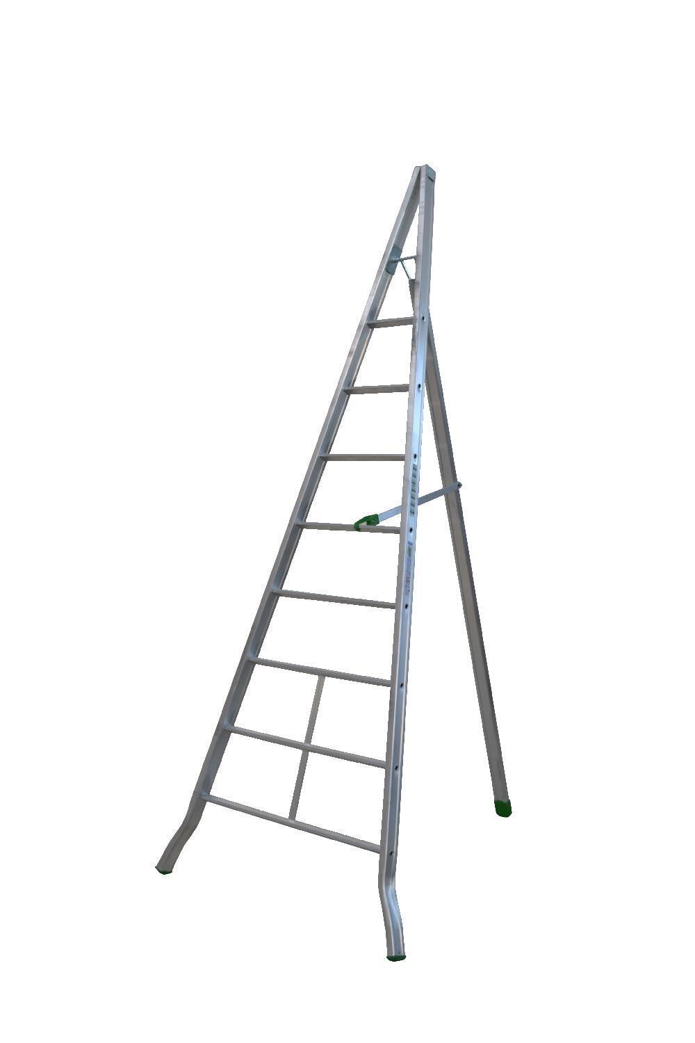 Scala in Alluminio Agri 13 Gradini Portata 100Kg 450 cm Uso Agricolo AG450 Facal