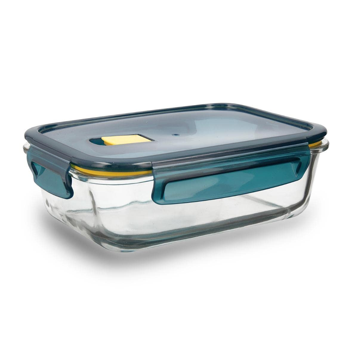 Quid Astral Contenitore rettangolare ermetico in vetro 21 x 16 x 7 cm - (L1A)