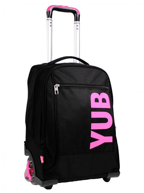 ZAINO TROLLEY YUB urban fluo zaino trolley 3 ruote FUXIAFLUO nd  scelta=P FUXIAF