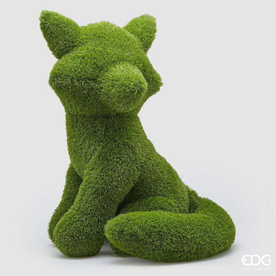 EDG Enzo De Gasperi EDG Enzo De Gasperi Decoro Erba Volpe H 80 Cm Green