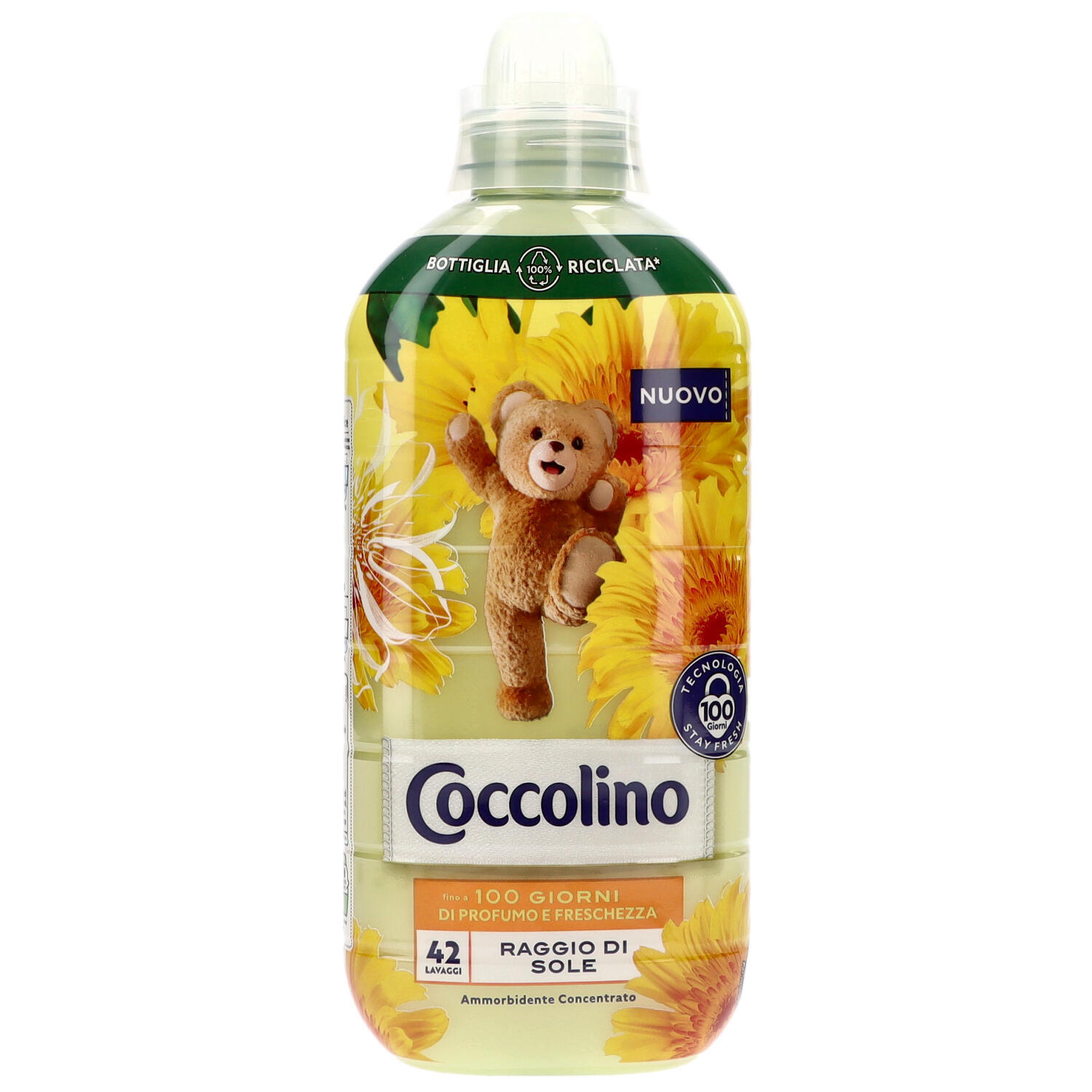 COCCOLINO AMMORBIDENTE CONCENTRATO 42 LAVAGGI RAGGIO DI SOLE