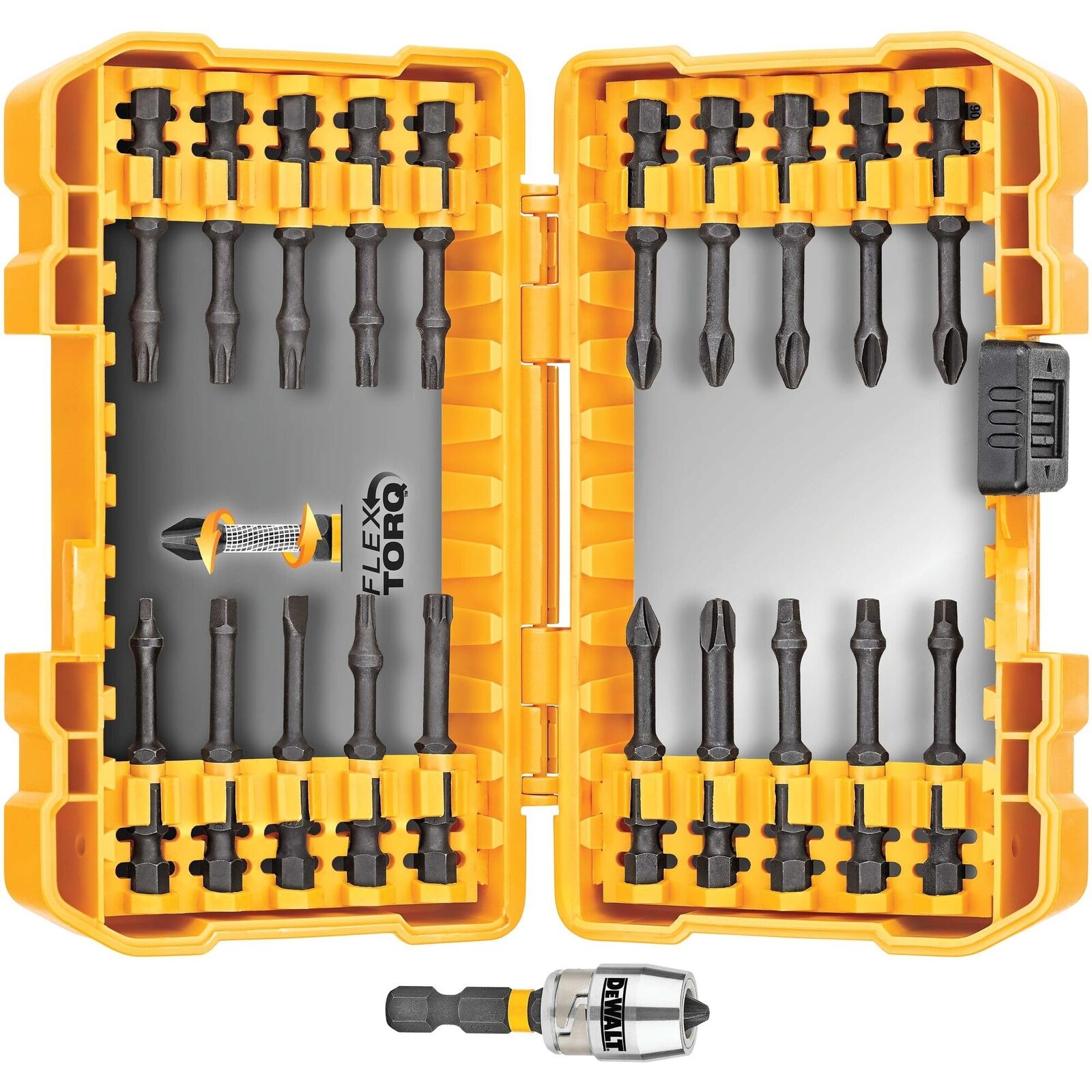 DEWALT FlexTorq Impact Driver, set di punte da 22 pezzi (DWA2FTS22IR) (O9r)