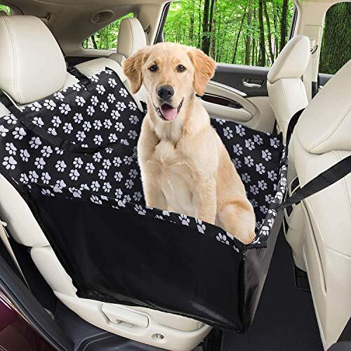 Wimypet Pet Rialzo per Seggiolino Auto per Cani Gatti Pet 3 in 1 Pieghevole P...