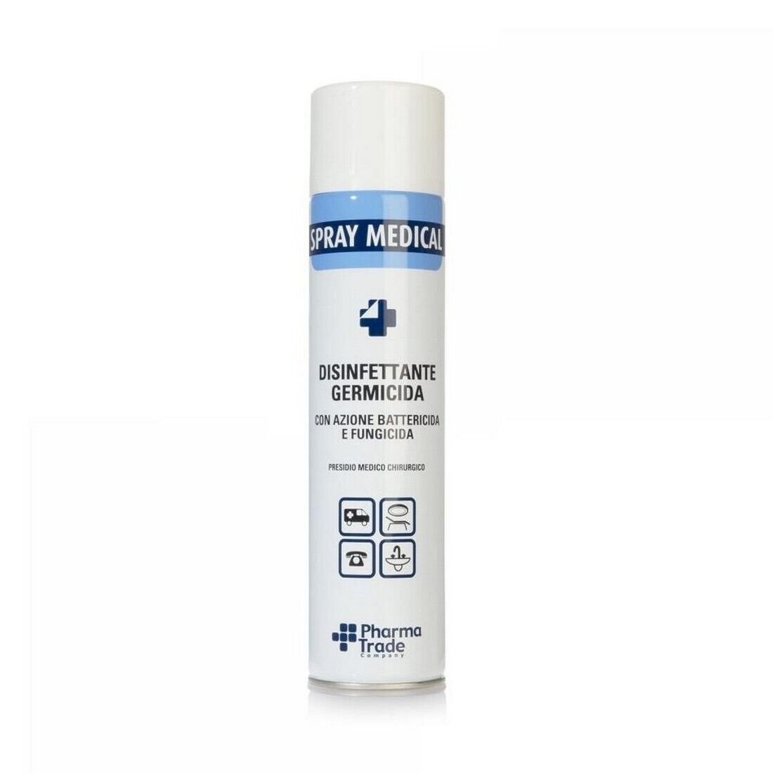 Disinfettante germicida con azione battericida e fungicida in spray  400 ml 0095