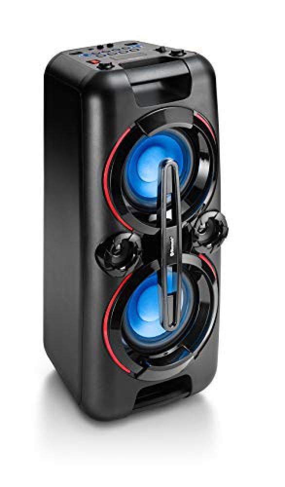 Karcher PS 4460 Party Speaker - Altoparlante Bluetooth con luce a LED e radio FM