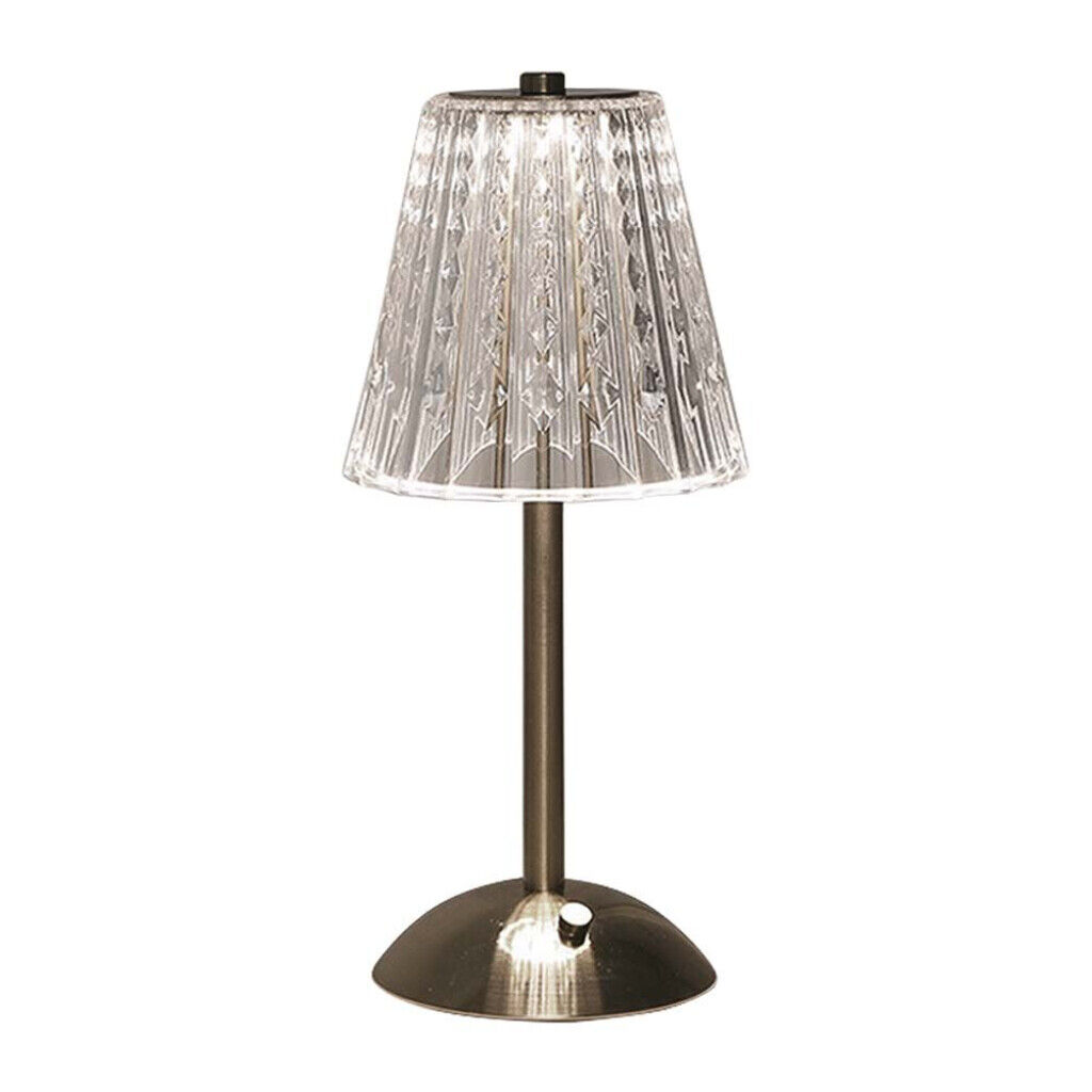 1 pz 3W Led Table Lamp Nickle Sand 3in1