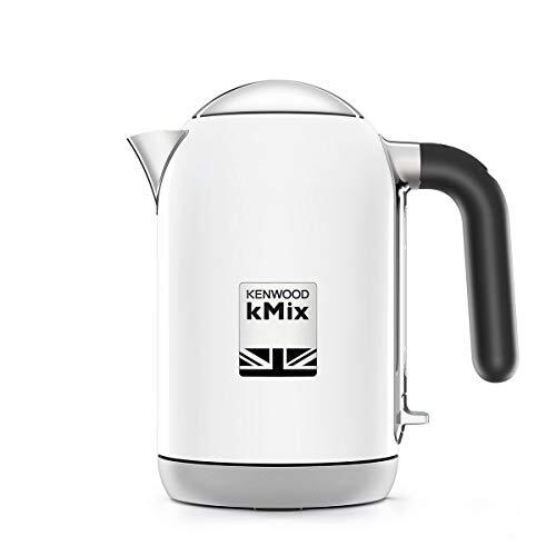 Kenwood ZJX650WH Serie KMIX Bollitore con dettagli in acciaio, capacità 1 litro,