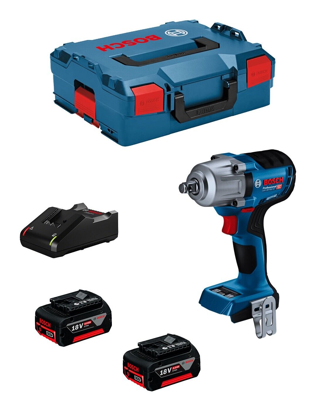 Bosch professional avvitatore a massa battente bosch gds 18v-450 hc.. 4059952568