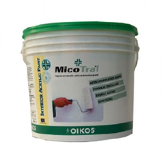 MICOTRAL PITTURA TERMICA ANTICONDENSA TERMOISOLANTE ANTIMUFFA PER INTERNI LT. 4