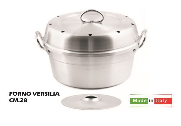 Forno Versilia cm 28 Manici e Pomello Metallo Italflono MM620565