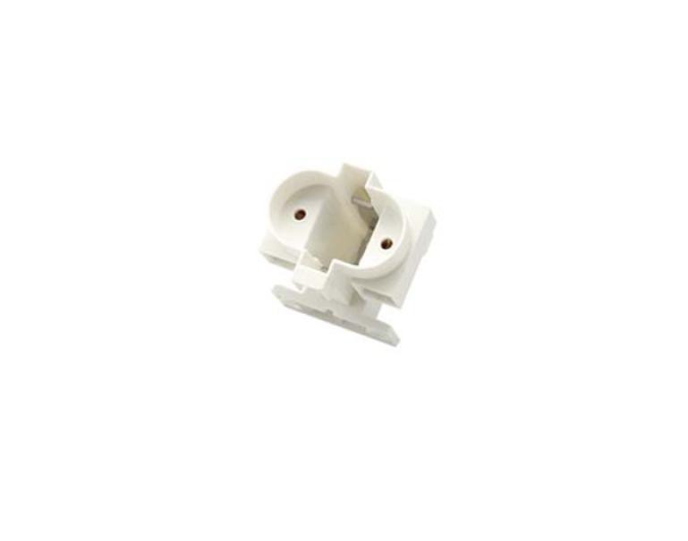 Portalampada FAI per lampade fluorescenti attacco G23 31.5x35.2 mm bianco - 9501