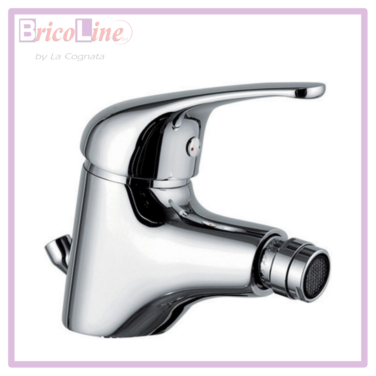 MISCELATORE MONOCOMANDO BIDET LINEA ASTRO 2 CROMO RUBINETTERIE MARIANI