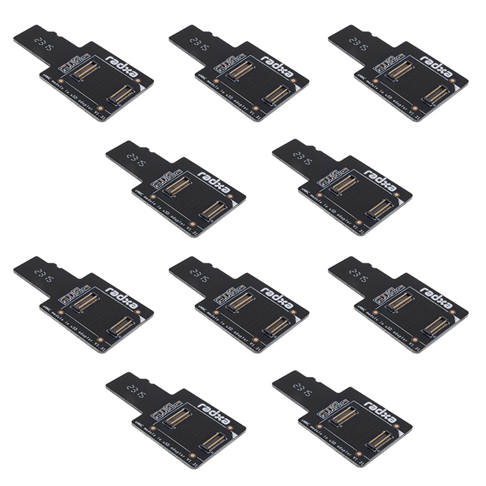 10X Scheda da EMMC un USD Scheda Adattatore da EMMC un USB () Moduli EMMC  6408