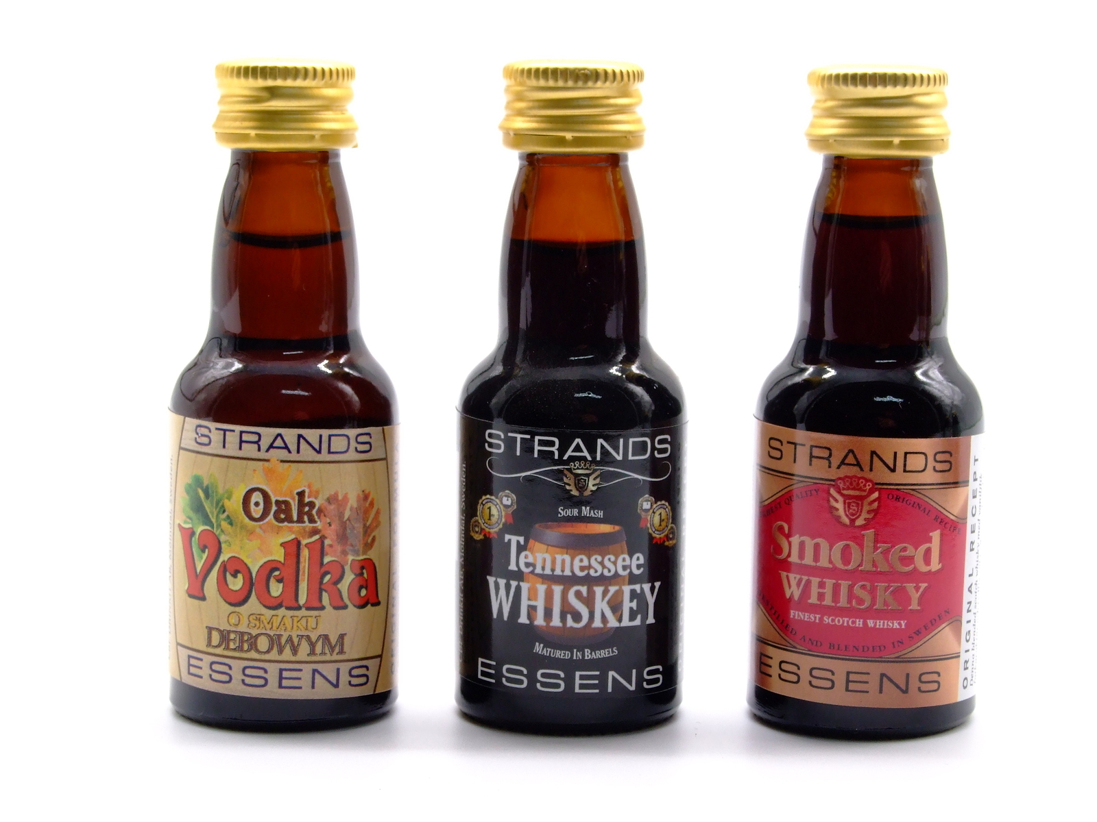 Oak Vodka + Smoked Whisky + Tennessee Whisky - Essenza di Vodka, Aroma per Torta