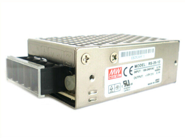 Alimentatore MeanWell CV 25W 2,1A RS-25-12 Trasformatore Da AC 220V A DC 12V