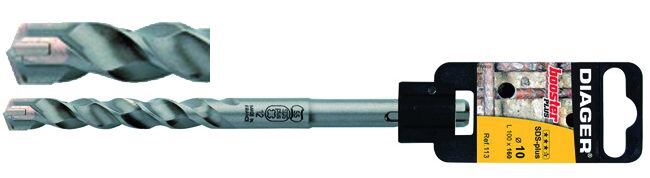 PUNTA SDS-PLUS DIAGER BOOSTER ART.113 3TAGLIENTI  20X310 MM