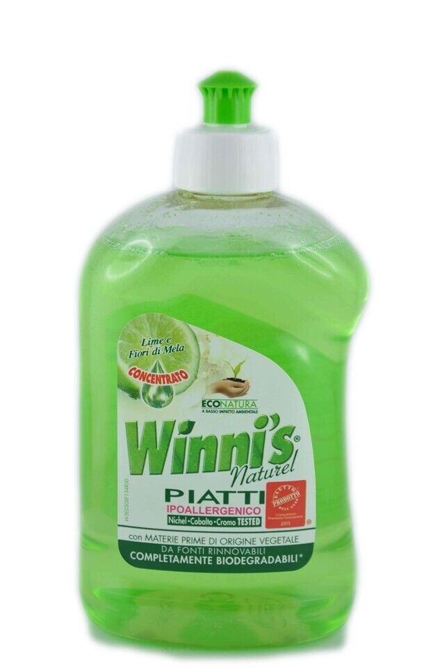 WINNI'S PIATTI CONCENTRATO LIME & FIORI DI MELA 500ML