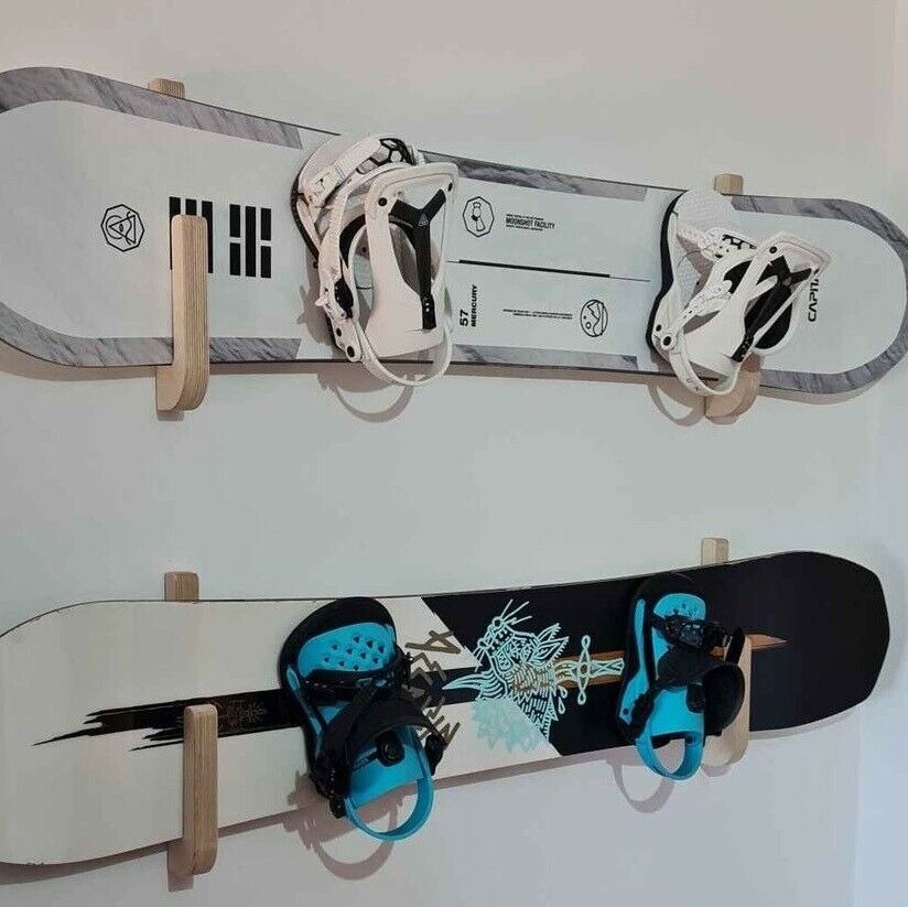 Rack Snowboard, Snowboard mensole, porta Snowboard da perete, portasnowboard.