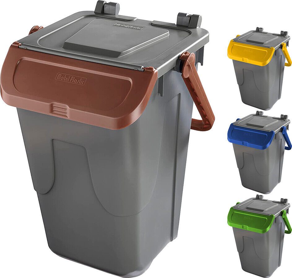 PORTAIMMONDIZIA ECOLOGY LT.35 MARRONE