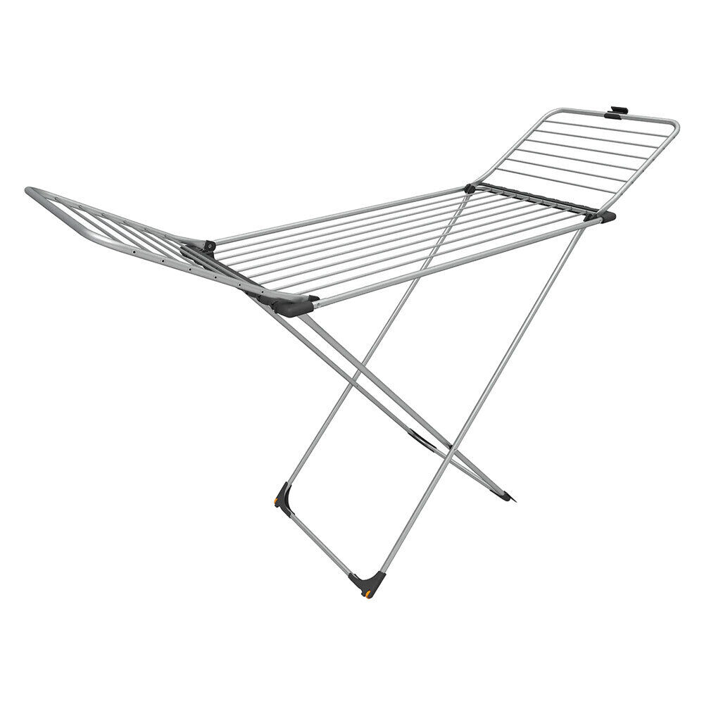 Stendibiancheria Cavalletto Alluminio mt. 20 con Ruote 167 x 56 x 92 cm Vileda