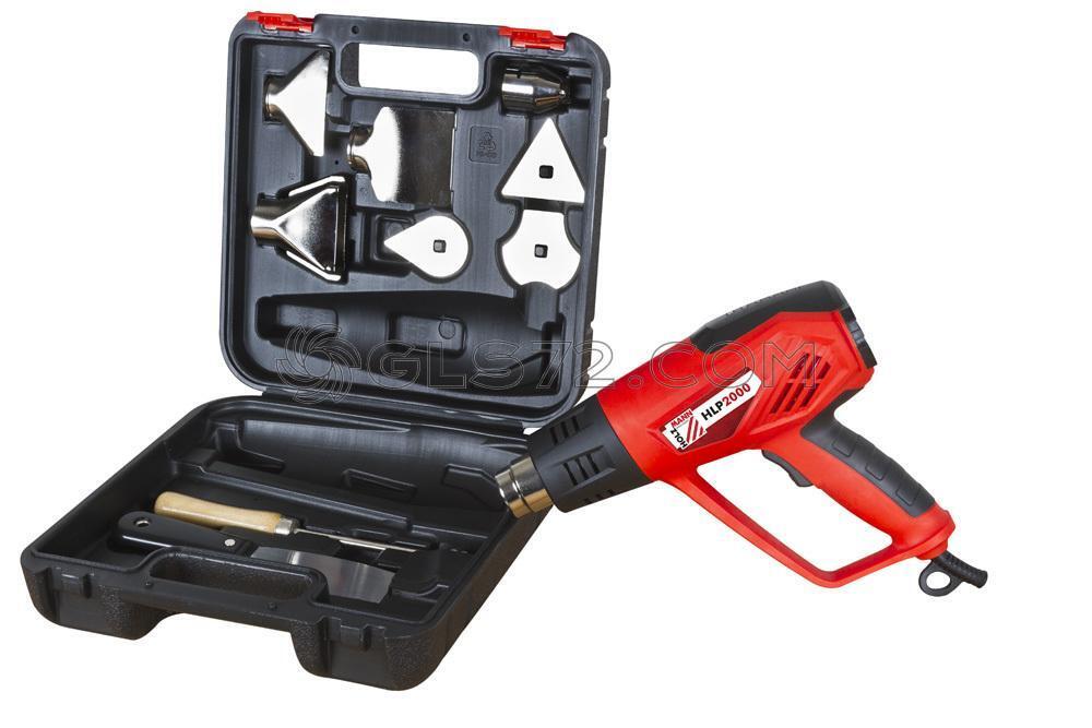 PISTOLA TERMICA SET SVERNICIATORE DIGITALE + ACCESSORI HOLZMANN HLP2000_230V