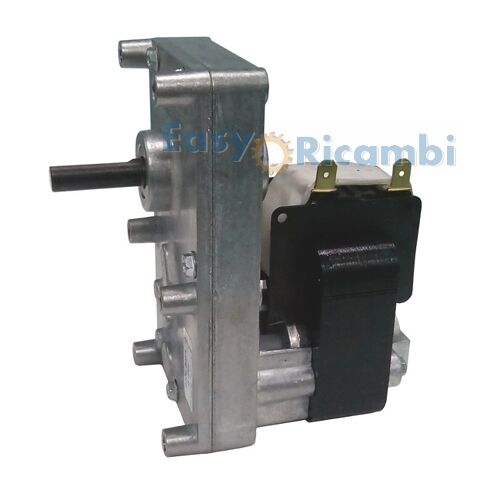 MOTORIDUTTORE STUFE A PELLET MELLOR T3 1 RPM ALBERO 9,5mm PACCO 19mm R. ORARIA