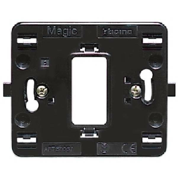 BTICINO MAGIC SUPPORTO 1 MODULO SCATOLA TONDA 500S/1
