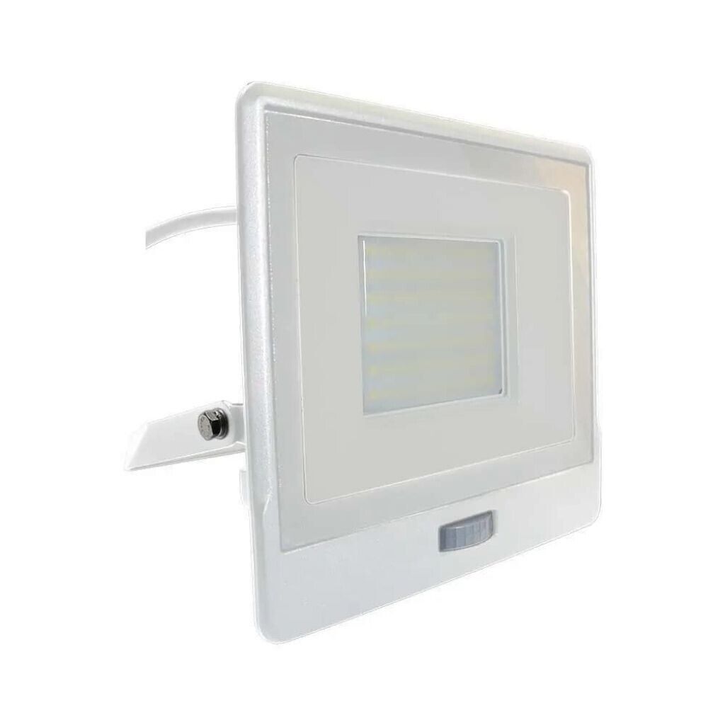 V-TAC VT-158S-1 faro led 50W chip samsung con sensore di movimento PIR e crepusc